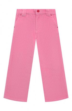 Вельветовые брюки MARC JACOBS (THE). Цвет: розовый