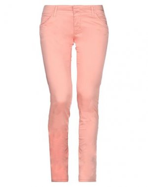 Повседневные брюки MET JEANS. Цвет: лососево-розовый