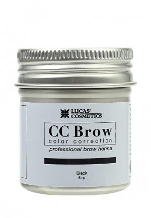 Хна для бровей CC Brow (черный), 5 гр. Цвет: черный