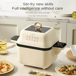 Полностью автоматическая машина для приготовления пищи, Вращающаяся и переворачивающаяся Интеллектуальная жарки, Кухонный робот Xiaomi