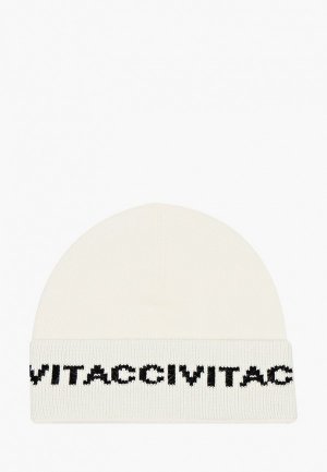 Шапка Vitacci. Цвет: белый