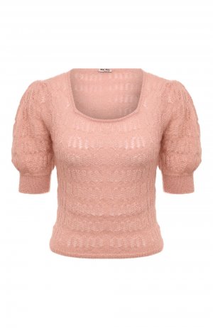 Пуловер Miu. Цвет: розовый