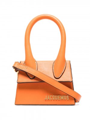 Le Pitchou leather mini bag Jacquemus. Цвет: оранжевый