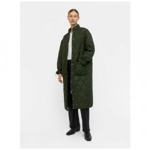 Куртка , размер 42/44, хаки, зеленый Object. Цвет: хаки/зеленый