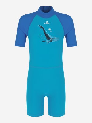 Плавательный костюм для мальчиков , Синий, размер 122 Joss. Цвет: синий