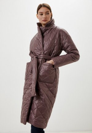 Куртка утепленная Vittoria Vicci. Цвет: коричневый
