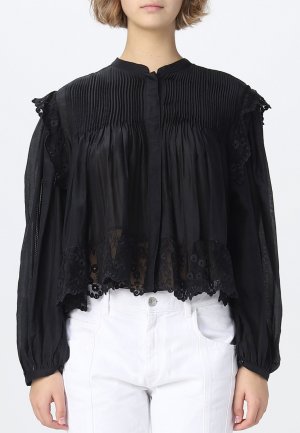 Рубашка ISABEL MARANT. Цвет: черный