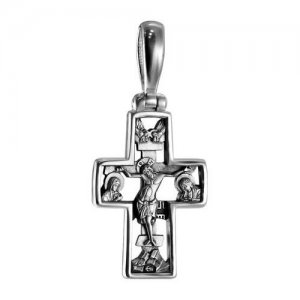 Крестик серебро женский 724 София