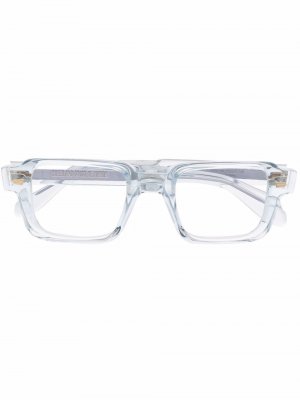1393 square-frame optical glasses Cutler & Gross. Цвет: синий
