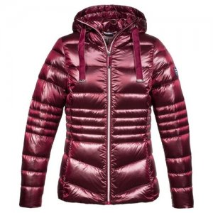 Куртка Corvara Satin Hood, размер S, красный, розовый DOLOMITE. Цвет: синий
