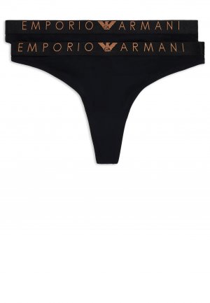 Трусы EMPORIO ARMANI Underwear. Цвет: черный