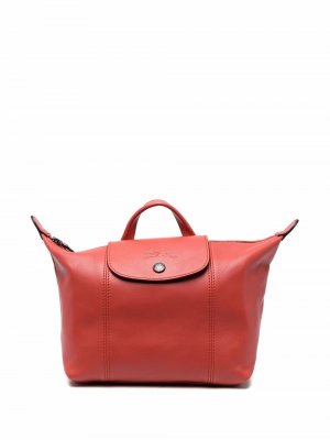 Рюкзак Le Pliage Cuir Longchamp. Цвет: красный