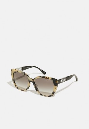 Солнцезащитные очки , блестящие гаванские кремовые. Emporio Armani