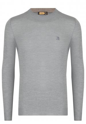 Пуловер ZILLI. Цвет: серый