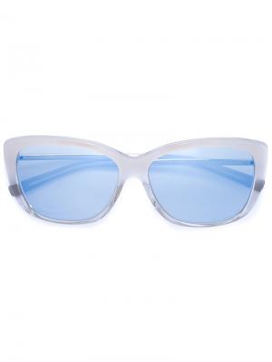 Солнцезащитные очки Jil Sander. Цвет: белый