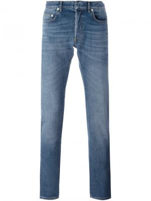 Slim fit jeans Dior Homme. Цвет: синий