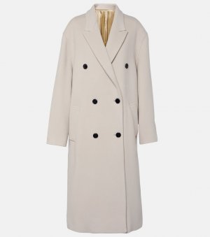 Пальто theodore из смесовой шерсти , белый Isabel Marant