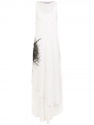 Printed long dress Mara Mac. Цвет: белый
