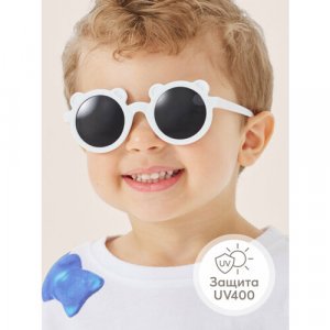 Солнцезащитные очки , белый Happy Baby. Цвет: белый
