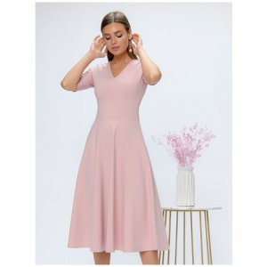 Платье , размер XXXXL, розовый 1001dress. Цвет: розовый