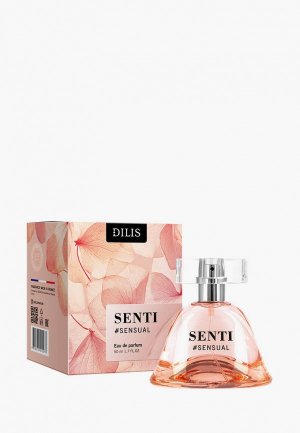 Парфюмерная вода Dilis Parfum SENTI #sensual 50 мл. Цвет: прозрачный