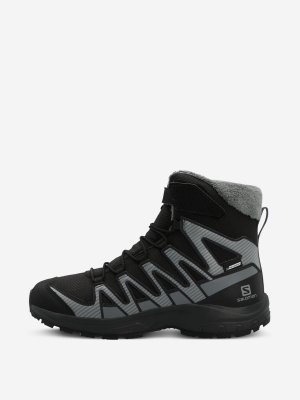 Ботинки для мальчиков утепленные XA PRO V8 Winter, Черный Salomon. Цвет: черный