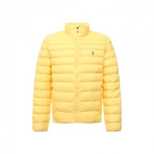 Утепленная куртка Polo Ralph Lauren. Цвет: жёлтый