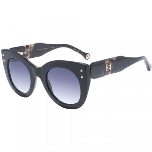Солнцезащитные очки , бесцветный, черный CAROLINA HERRERA. Цвет: бесцветный/прозрачный
