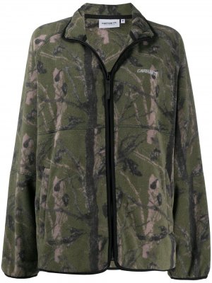 Куртка с камуфляжным принтом Carhartt WIP. Цвет: зеленый