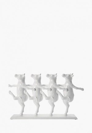 Фигурка декоративная KARE Design Dancing Cows, коллекция Танцующие Коровы. Цвет: белый