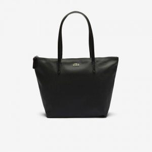 LACOSTE Женская сумка-шоппер L1212 Concept, маленькая [черный]