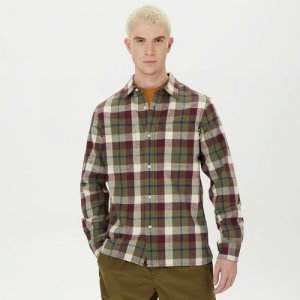Рубашка , размер XXL, зеленый, коричневый Timberland. Цвет: зеленый/коричневый/синий/мультиколор