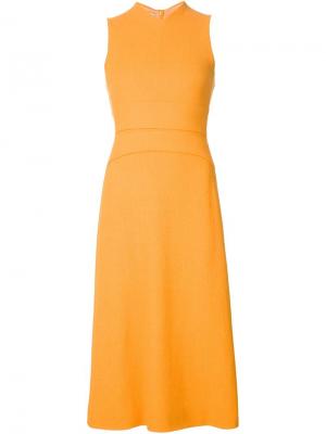 Платья Narciso Rodriguez. Цвет: жёлтый и оранжевый